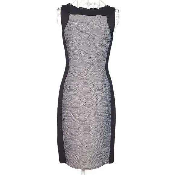 Calvin Klein bodycon ruched Dress size 2 - Picture 2 of 7